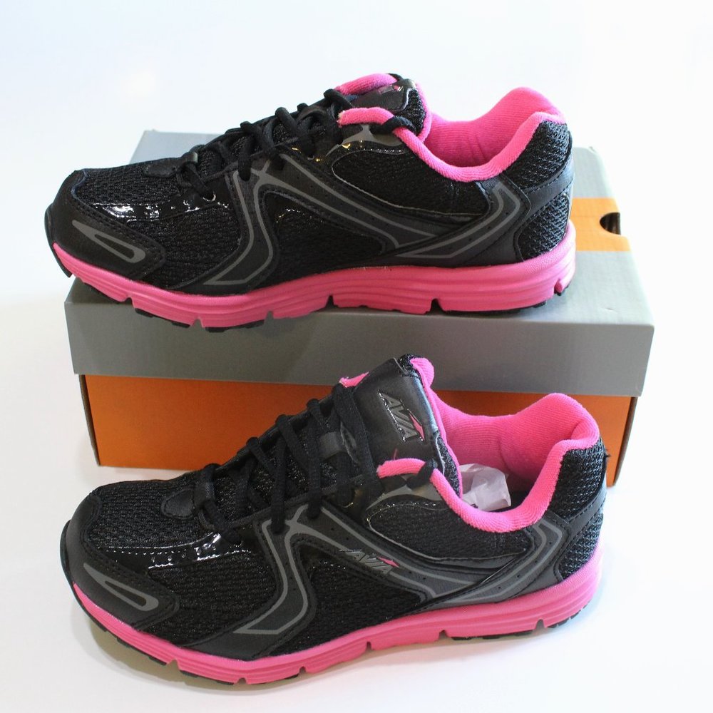 Avia Women's Athletic Shoes Size 5 Black Pink